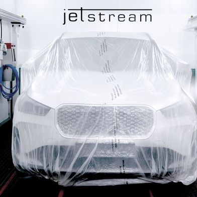 Unter dem Bereichsnamen „Sata Automation“ demonstriert das Unternehmen das Robotik-System „Jetstream“ im Live-Betrieb. (Bild: Sata)