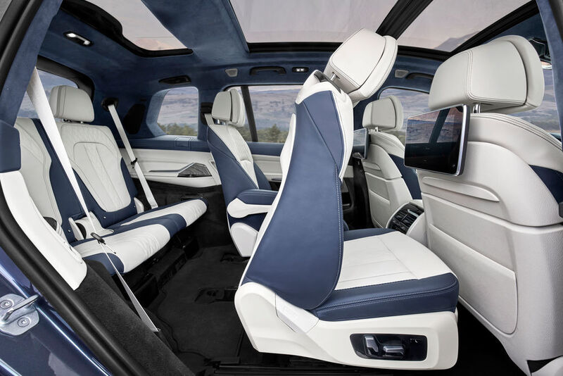 Die beiden Sitze ganz hinten bieten einem Erwachsenen unter 1,80 Metern eine anständige Bein- und Kopffreiheit. (BMW)