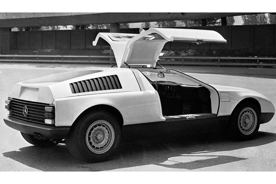 Der Mercedes C 111 debütierte 1969 auf der IAA. (Archiv: Vogel Business Media)