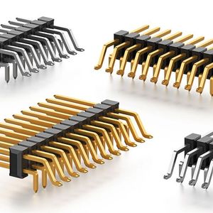 Image 3: Example of Mixed Technology with the SL 28 SMD THR; Connectors in SMT and THR technology.(Image:  Fischer Electronics)