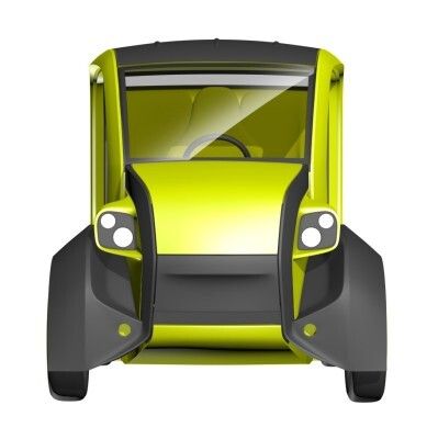 Für den Einsatz im Tourismus bietet das CITY eTAXI durch die ausklickbaren Türen bei schönem Wetter maximalen Fahrspass. (ACM)