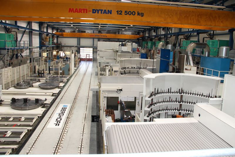 Gut gerüstet für die Bearbeitung großer und schwerer Werkstücke: Aus der Fertigung von Berghoff Mechanical Engineering. (Bild: Sonnenberg)