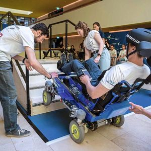 Das Rollstuhl-Rennen wird eines von acht verschiedenen Wettbewerben 2023 sein.(Bild:  ETH Zurich / CYBATHLON)
