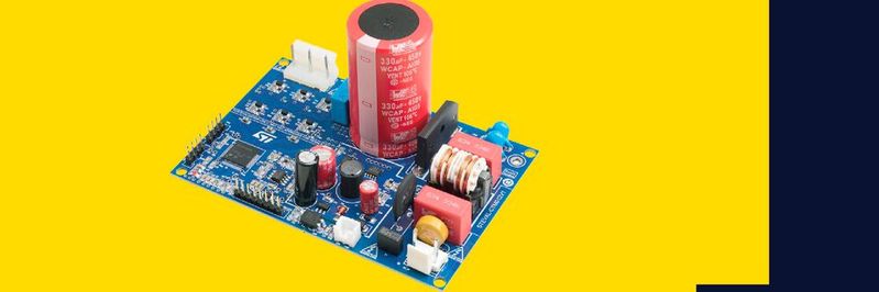 This image shows a 250 W high efficiency reference design for fridge compressors. This image shows a 250 W high efficiency reference design for fridge compressors.