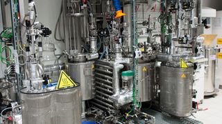 Die Anlage im forschungsrelevanten Maßstab ist zum aktuellen Zeitpunkt in Mitteleuropa
nahezu einzigartig. (TU Dresden)