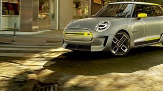 Vollelektrische Designstudie: das MINI Electric Concept. (BMW)