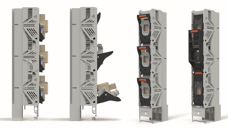 Der Progrid-Sicherungstrennschalter und die NH-Sicherungen werden vollständig intern von Mersen entwickelt und hergestellt. (Bild:  Mersen)