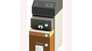 Spezielles Filterkonzept der TFS 1000 erhöht die Anlagenstandzeit: 1 – Safe Line-Filter, 2 – Partikelfilter, 3 – Aktivkohle/BAC-Filter (Bild: TBH)