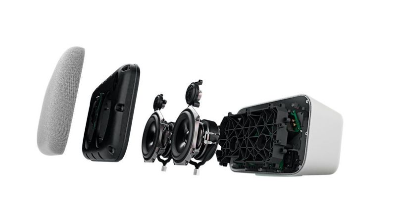 Das High-End-System Google Home Max sorgt für Hifi-Sound in allen Räumen.  (Google)