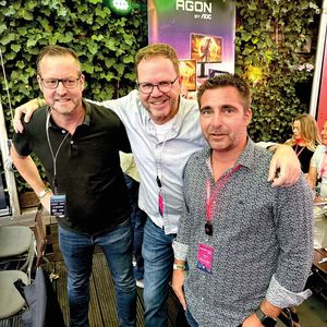 Das AOC-Trio: (v. l.) Sebastian Niehues, Lutz Hardge und Andreas Roth(Bild:  Vogel IT-Medien)