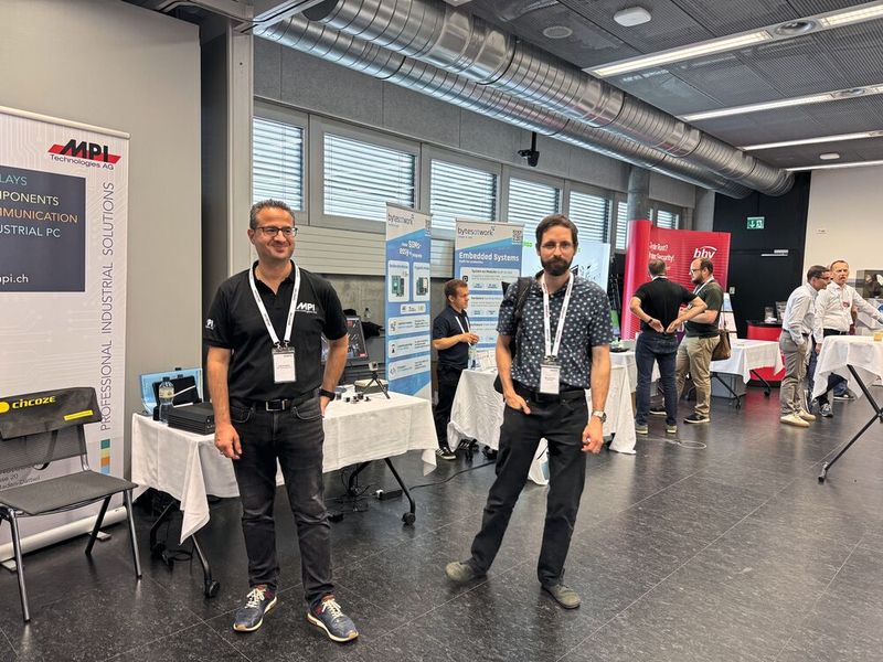 Eindrücke von der Embedded Computing Conference am 2. Juni 2026 an der ZHAW in Winterthur. (Bild: Anne Richter, VCG)