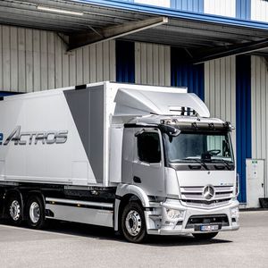 Die Reichweite beträgt bis zu 400 Kilometer.(Bild:  Daimler)