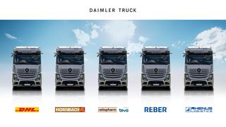 Die Erprobung des GenH2 Trucks geht in die zweite Erprobungsphase. (Bild: Daimler Truck )
