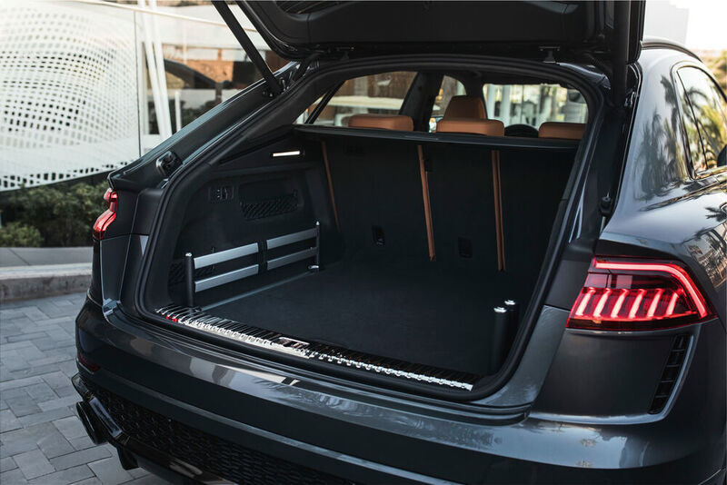 Das Kofferraumvolumen beträgt 605 bis 1.755 Liter. (Audi)