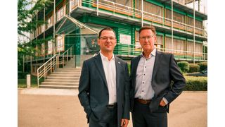 Spiratec Vorstand Frank Heines (li) und Andreas Schadt (re) sind angesichts der guten Auftragslage optimistisch für das Geschäftsjahr 2024/2025.  (Bild: Spiratec)