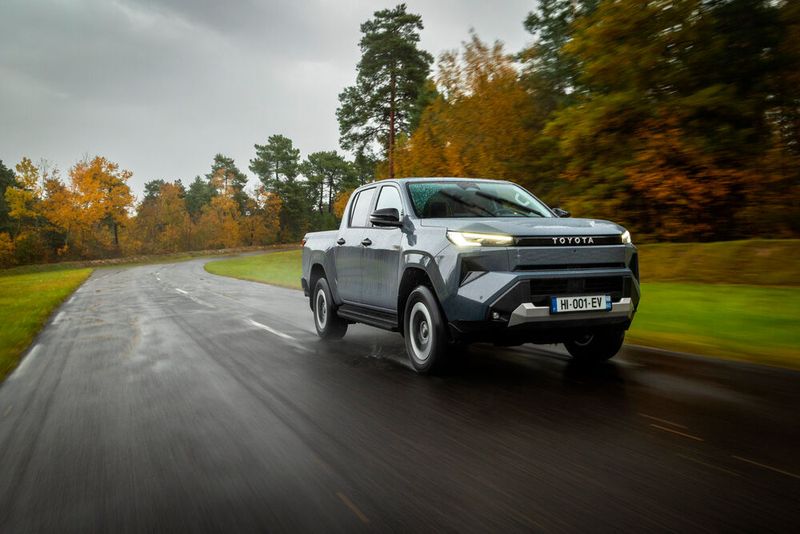 The Hilux also has to work on the road. (Image:Toyota)