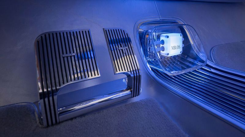 Ein kleiner, leuchtender Kasten mit der Aufschrift 