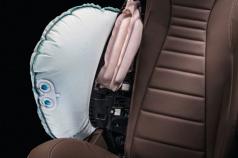 Ein Seitenairbag war bereits in 72 Prozent der Neuwagen verbaut. (Foto: Daimler)