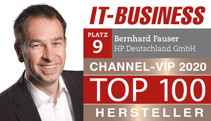 Bernhard Fauser, Managing Director Central Europe, HP Deutschland (IT-BUSINESS)
