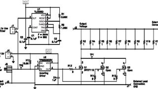 Bild 1: Die Einbindung des Lasttransienten-Testers in die Leiterplatte sorgt für niedrigere Verbindungs-Induktivitäten (Bild: TI)