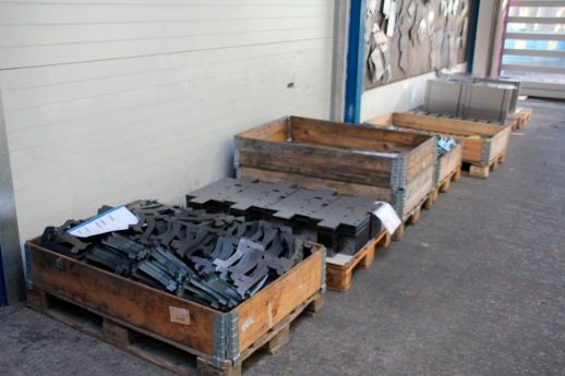 Auswahl an typischen Dreeskornfeld-Teilen. (Bild: Itasse)