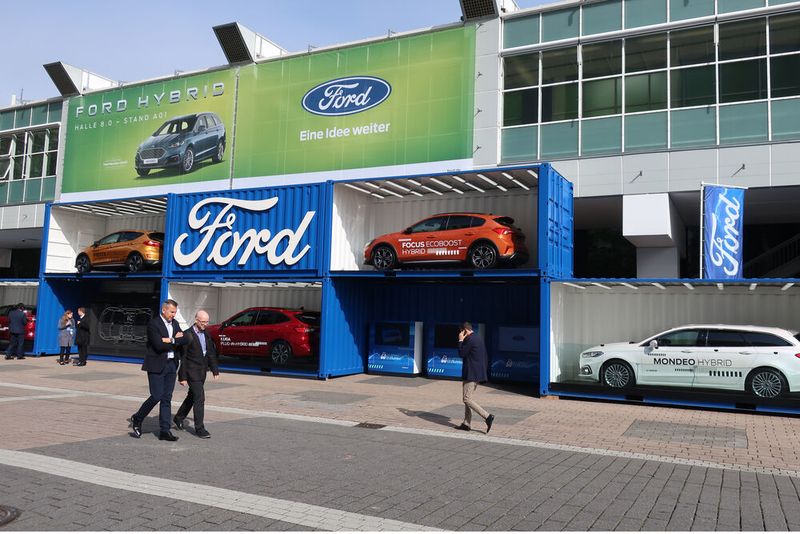 Ford hat seine Präsenz auf der IAA verkleinert, ist aber auch auf dem Außengelände anwesend. (Grimm/»kfz-betrieb«)