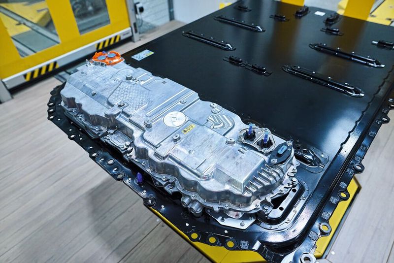 Produktion von Hochvoltbatterien der Gen6 bei der BMW Group. (Bild: Rainer Haeckl)