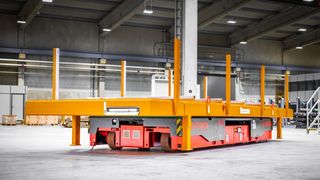 Bei LSV transportiert jeder Plattformwagen von Dimos bis zu 40 t Blankstahl. (Bild: Lech-Stahl Veredelung)