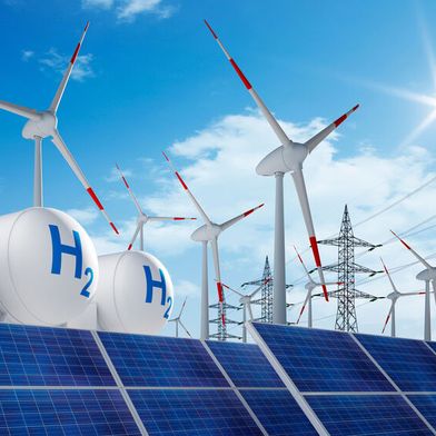 This article explains how hydrogen can contribute to energy storage applications and where power electronics come into play.  (Source: © peterschreiber.media - stock.adobe.com)