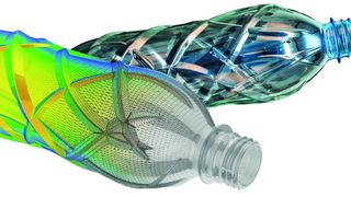 Werden komplexe technische Simulationen einer breiteren Anwendergruppe zugänglich gemacht, wird großes Potenzial für mehr Effizienz gehoben, wie auch die Flaschen-Designer-App von Krones zeigt.  (Bild: Krones)