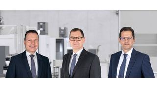 Das Führungsteam der Chiron Group (v. l. n. r.): Dr. Claus Eppler (CTO), Markus Unterstein (CFO & Sprecher GEC a. i.) und Christian Kurtenbach (COO). (Bild: Chiron Group)