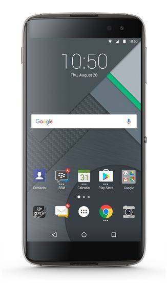 Die Vorderseite des Blackberry DTEK60 (Blackberry)