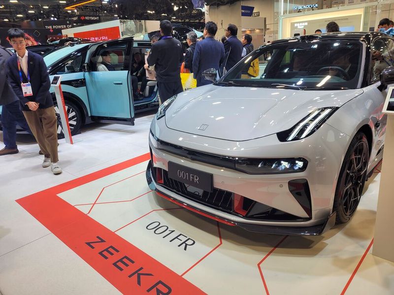 Zeekr kündigte an, dass man auf Nvidias Drive AGX Thor System-on-a-Chip setzen wird. (Bild: Stefanie Eckardt)