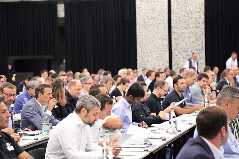 Besucherrekord: Über 300 Teilnehmer nahmen am Ostschweizer Technologiesymposium 2019 teil. Damit gehört das OTS zu den grössten Veranstaltungen des Werkplatzes Schweiz. (Matthias Böhm)