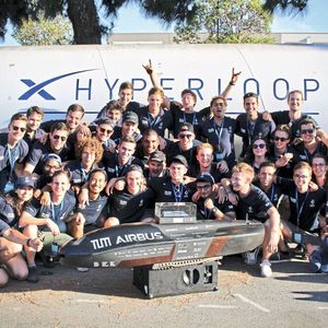 Das Warr Hyperloop Team gewann zum dritten Mal die Hyperloop Pod Competition.
