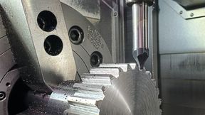 Ein Chip Surfer mit VHM-Kopf wird im dritten Arbeitsgang zum Schlichten eingesetzt. (Bild: Ingersoll)