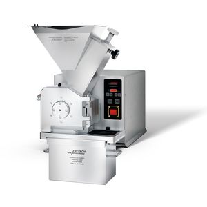 Universal Schneidmühle Pulverisette 19 large mit Schüttgut-Trichter und Schieber(Bild:  Fritsch)