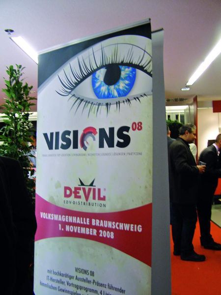 Augen auf für IT-Visionen lautete das Motto der Devil-Hausmesse. (Archiv: Vogel Business Media)