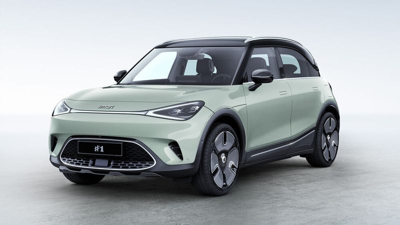 Mit dem kleinen SUV #1 beginnt für Smart 2023 eine neue Zeitrechnung. (Bild: Smart)