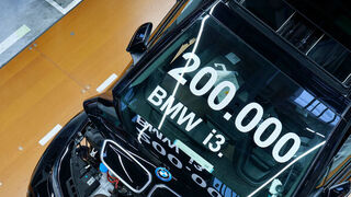 Avec la 200 000e BMW i3 en octobre, il y avait aussi un anniversaire de production à célébrer à l'usine BMW Group de Landshut.