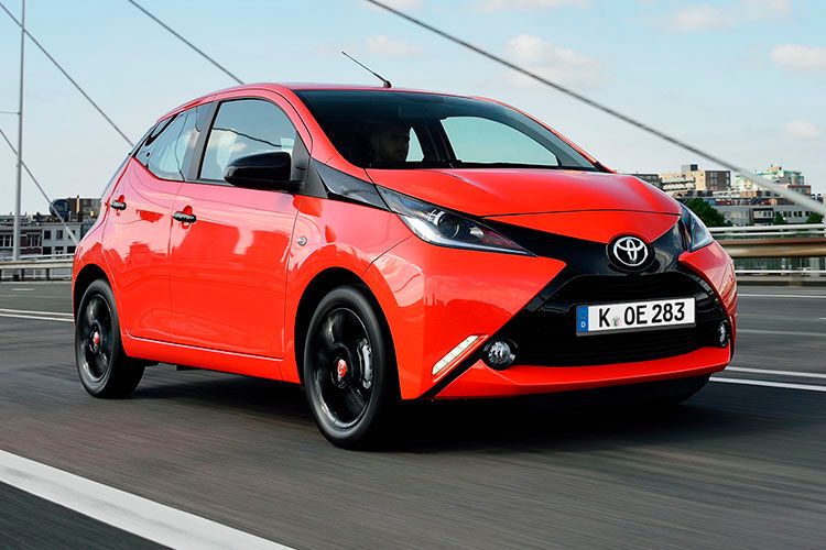 ... der Toyota Aygo ... (Foto: Toyota)