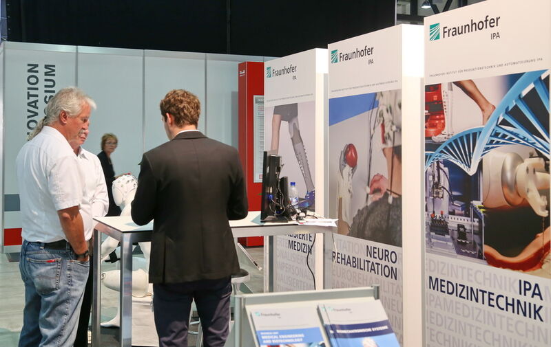 Die Swiss Medtech Expo 2015 in Luzern: 160 Aussteller aus den verschiedenen Bereichen der Medizintechnik zeigten ihre Lösungen und Spezialtechnologie den über 1.500 Fachbesuchern. (Anne Richter, SMM)