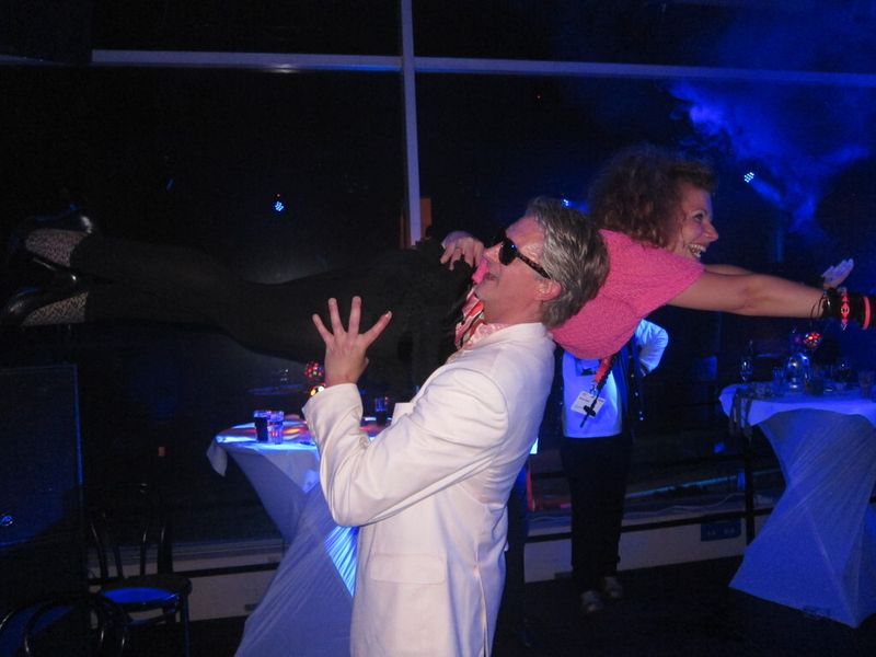 Die Dirty Dancing Hebefigur durfte natürlich nicht fehlen. (Vogel IT-Medien)