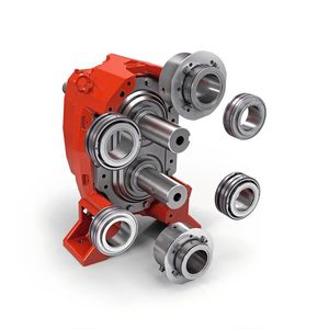 Das patentierte System besteht aus einer Hubkolbenpumpe, die der Dichtung bei jeder Umdrehung Schmiermittel hinzufügt, um den Sperrdruck aufrechtzuerhalten. So wird der Überdruck bei wahlweise 2,0 oder 4,3 bar gehalten. Das neue Dichtungsversorgungssystem erhöht die Lebensdauer der Dichtung um bis zu 100 Prozent.(Bild:  Vogelsang)