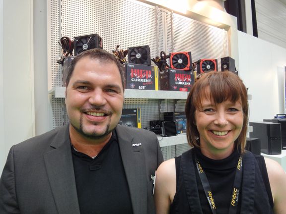Sascha Riechmann und Marion Blümel, Antec (Archiv: Vogel Business Media)