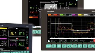 Der PID-Regler 3850T CFR eignet sich für die Messung, Aufzeichnung und Steuerung von Produktionsprozessen (Bild: Gefran)