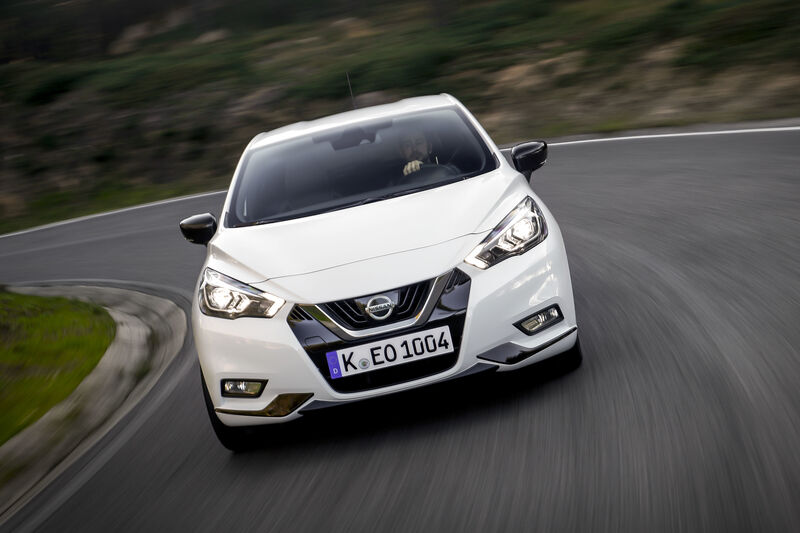 Je nach Ausstattungslinie und Motorisierung kostet der Nissan Micra zwischen 15.390 Euro und 19.990 Euro. (Nissan)