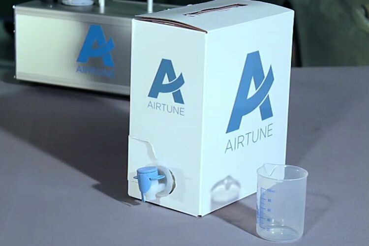 Die praktische „Bag in Box“-Verpackung vermeidet unnötigen Plastikmüll. (Foto: MMT GmbH)