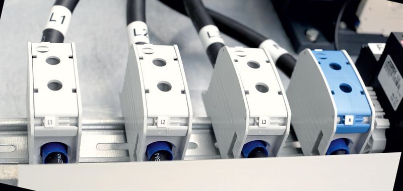 Die Reihenklemmen der RKA-Serie im praktischen Einsatz. (Leipold Gruppe)