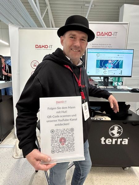 Andreas Bränzel von DAKO-IT wollte, dass wir ihm folgen. (Bild: Vogel IT-Medien GmbH)